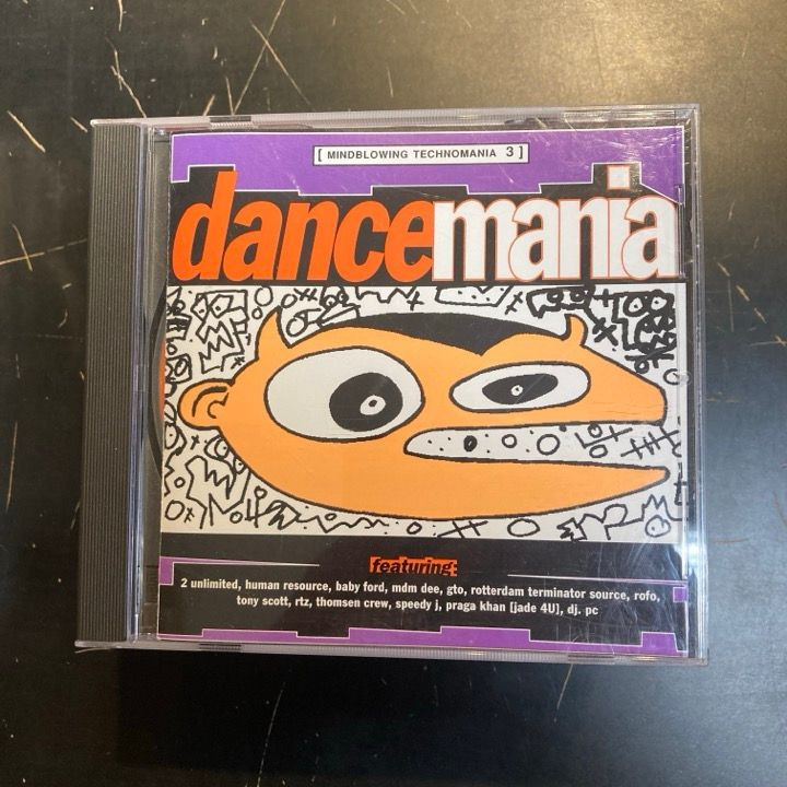 V/A - Mindblowing Technomania 3: Dancemania CD (VG/M-)